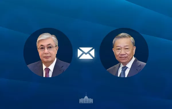 Kazakh Leader Congratulates To Lam on Vietnam Party Reelection