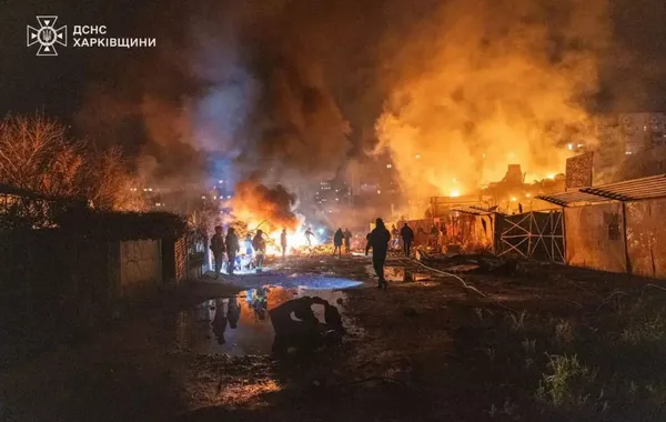 Russian Drone Strikes Kill 4 in Ukraine's Kharkiv, Injure Children Amid Escalating Attacks