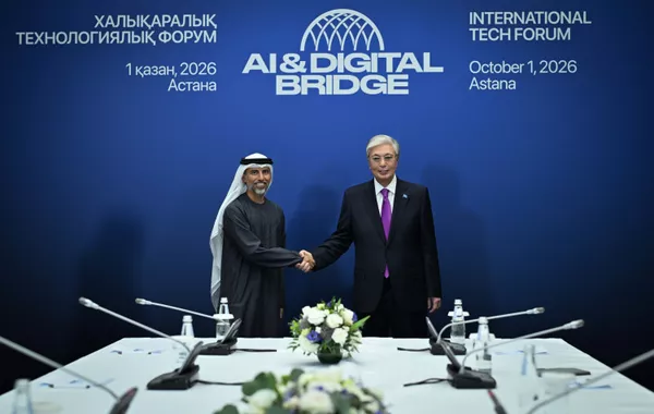 Tokayev, UAE Discuss Middle Corridor, AI Cooperation