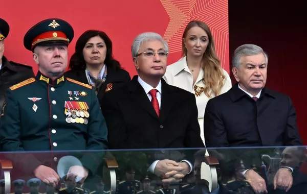 Kazakh President Tokayev Joins Victory Day Parade in Moscow’s Red Square