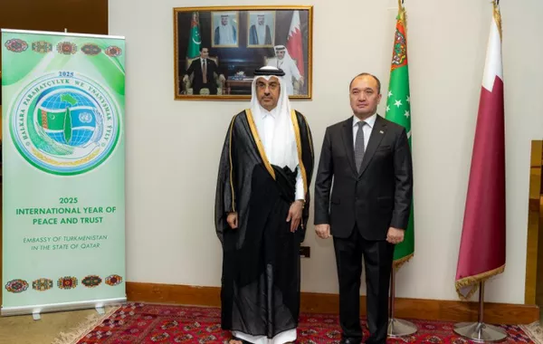 Turkmenistan Lights Up Doha with Anniversary Celebration of Independence and Neutrality
