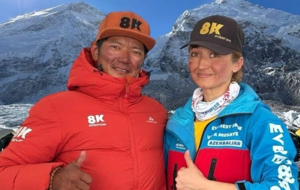 Vafa Musayeva Becomes First Azerbaijani Woman to Summit Mount Everest