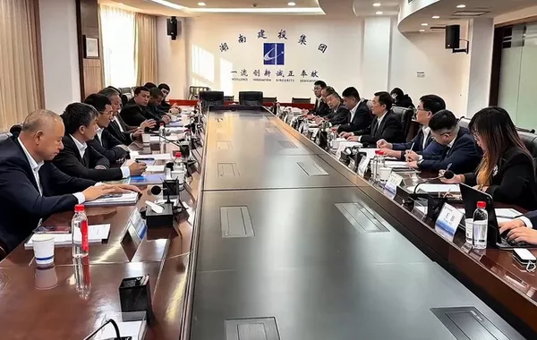 Uzbekistan's Andijan Delegation Strengthens Ties with China’s Hunan Construction Investment Group
