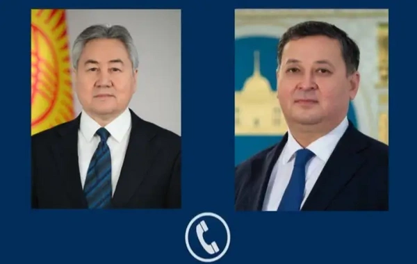 Kyrgyz and Kazakh Foreign Ministers Discuss in Phone Call