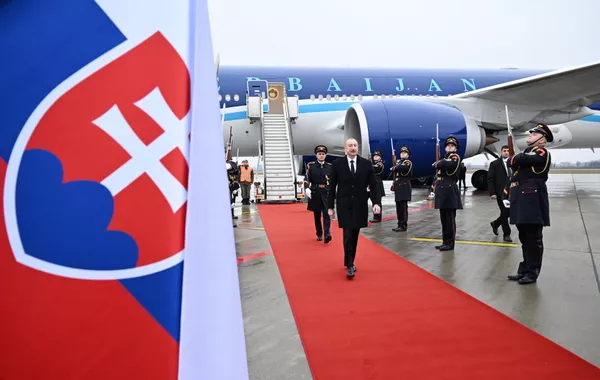 President Aliyev Pays Official Visit to Slovakia