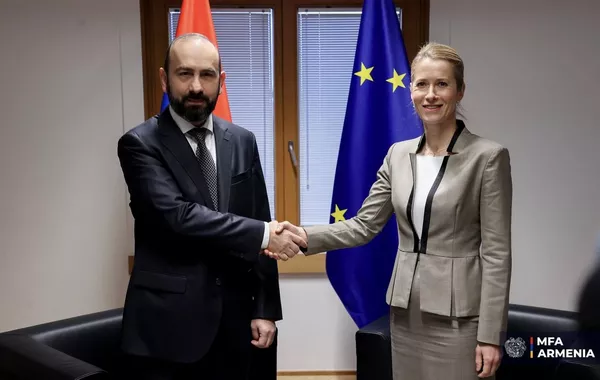 Armenian FM Holds Talks with EU Diplomat in Brussels