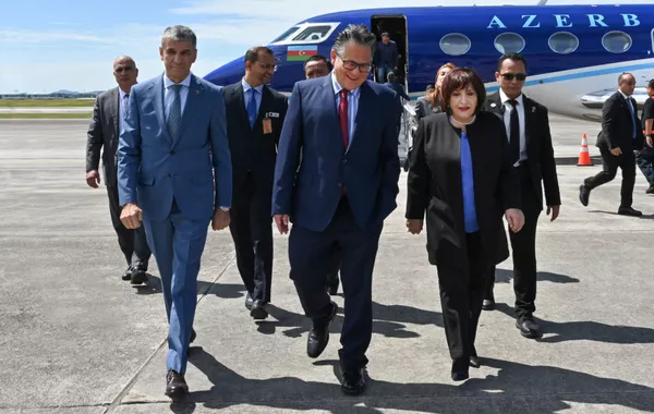 Azerbaijan Parliament Speaker Arrives in Malaysia