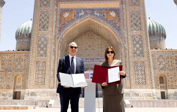 US, Uzbekistan Complete First Phase of Sher-Dor Madrasah Restoration in Samarkand