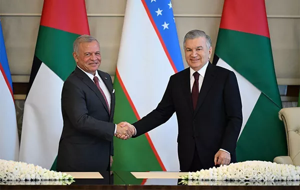 Uzbekistan, Jordan Seal Joint Declaration to Boost Strategic Partnership