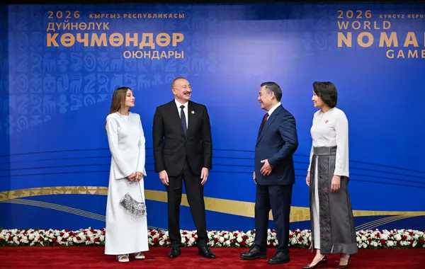 President Aliyev Attends World Nomad Games Opening Ceremony in Bishkek