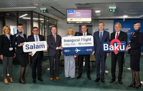 Air Serbia Launches Direct Flights between Baku and Belgrade