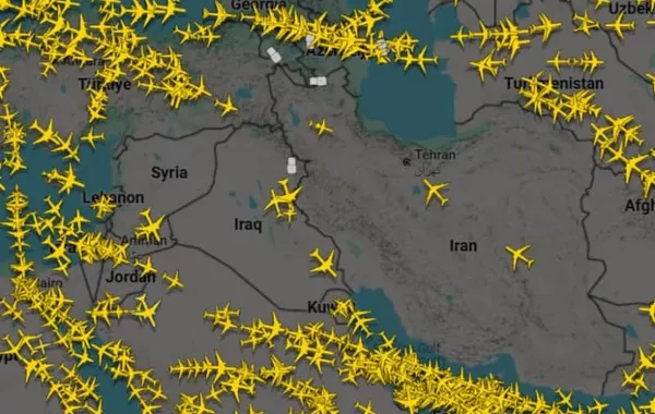 Iran Shuts Airspace to Most Flights Amid Rising Tensions