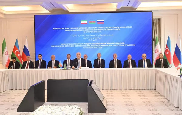 Azerbaijan, Iran, and Russia to Form Working Group to Enhance North-South Corridor Traffic