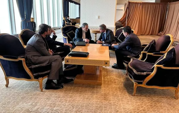 Iran's Araghchi Holds Second Meeting with IAEA Chief in New York