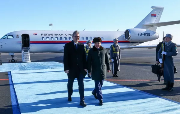 Serbian President Arrives in Kazakhstan for Key Talks - VIDEO