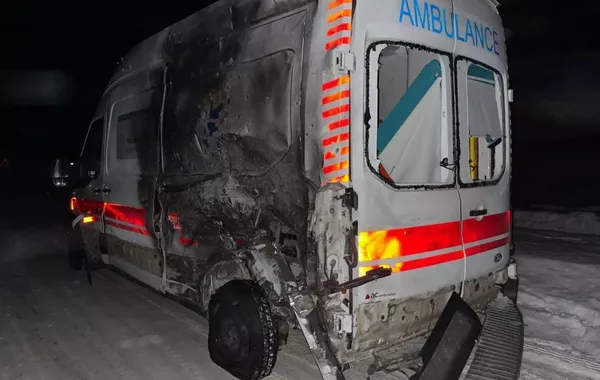 Russian Strike Injures Medics in Semenivka, Ukraine