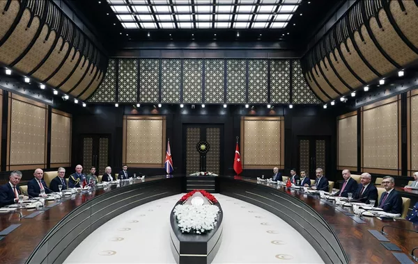 Erdogan, Starmer Hold High-Level Talks in Ankara