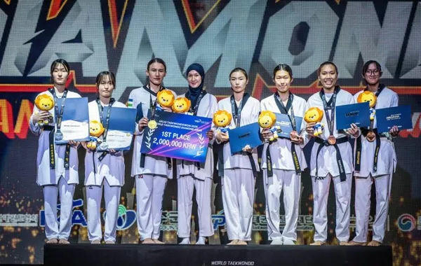 Uzbekistan’s Taekwondo Athletes Shine at Tournament in Republic of Korea