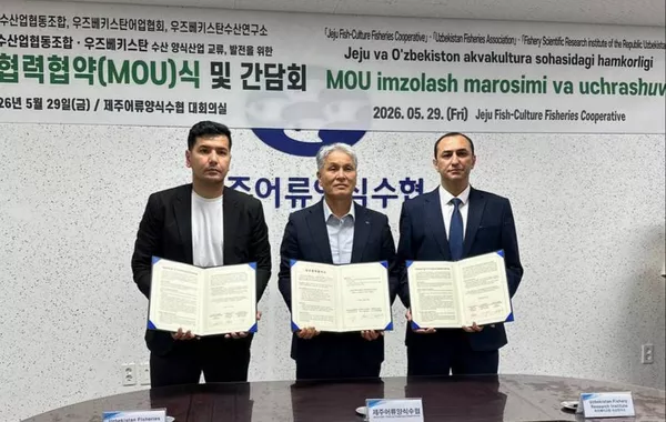 Uzbekistan, South Korea Launch New Phase of Aquaculture Cooperation