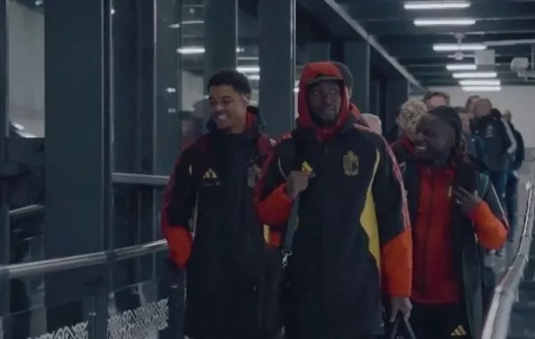 Belgium's Footbal Team Touches Down in Kazakhstan Ahead of UEFA Clash