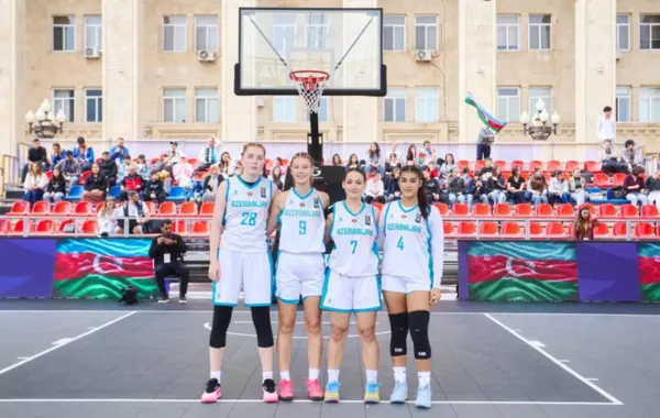 Azerbaijan Wins Silver in 3x3 Basketball at 3rd CIS Games