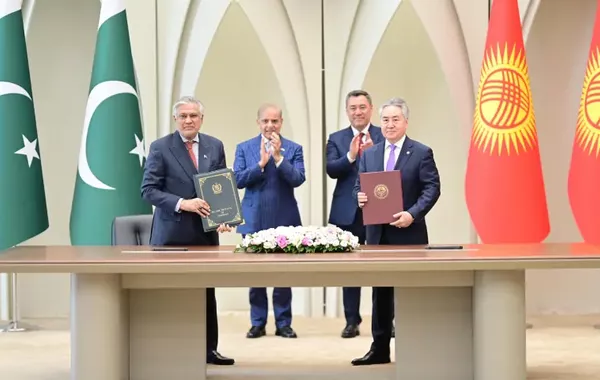 What Areas will Kyrgyzstan-Pakistan Agreements Cover?