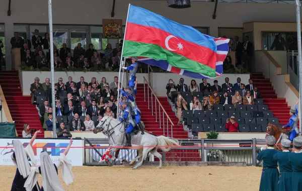Azerbaijani Team Delivers Spectacular Display at 2026 Royal Windsor Horse Show