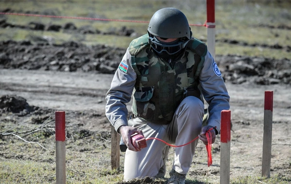 Azerbaijan Clears 3,583.8 Hectares of Mines and UXOs in Liberated Areas in January