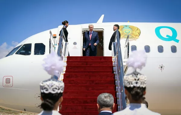 Kazakh Leader Arrives in Kyrgyzstan for Central Asia-Azerbaijan Summit - VIDEO