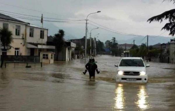 Heavy Rains Trigger Flooding and Landslide in Georgia’s Imereti - VIDEO