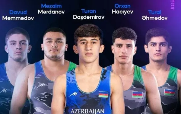 Azerbaijani Wrestlers Secure Three Silver Medals at U-20 European Championships