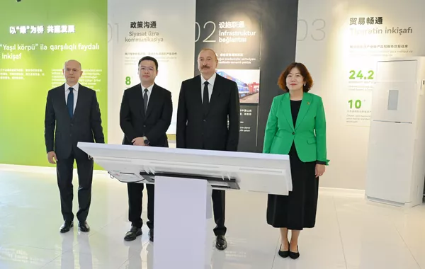 Azerbaijani President Inaugurates Gobustan Solar Power Plant