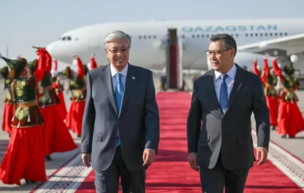 Kazakh President Arrives in Kyrgyzstan on Official Visit