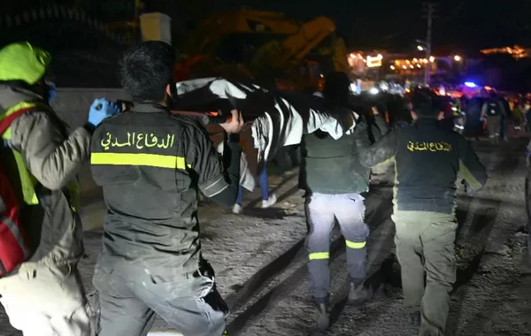 Israeli Strike Hits Hotel in Beirut Suburb of Hazmieh – VIDEO