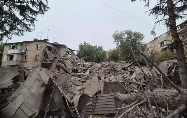Deadly Russian Strike Leaves Homes in Ruins in Ukraine's Zaporizhzhia