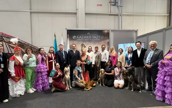 Kazakh President Praises Historic Debut of Tazy Breed at 2025 World Dog Show