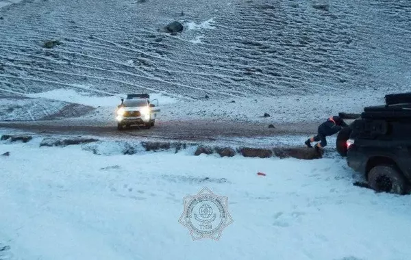 Kazakh Rescuers Save Family of Four in Mountain Emergency