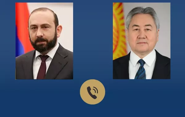 Foreign Ministers of Kyrgyzstan and Armenia Hold Telephone Talks