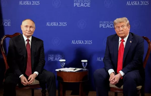 Putin, Trump Hold Three-Hour Talks in Alaska
