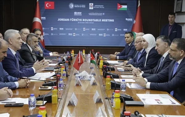 Türkiye and Jordan Sign Joint Economic Commission Agreement