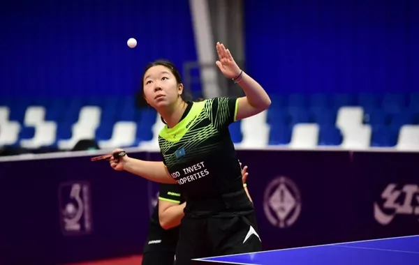 Kazakh Table Tennis Player Secures Bronze Medal in Women’s Doubles at US Table Tennis Event