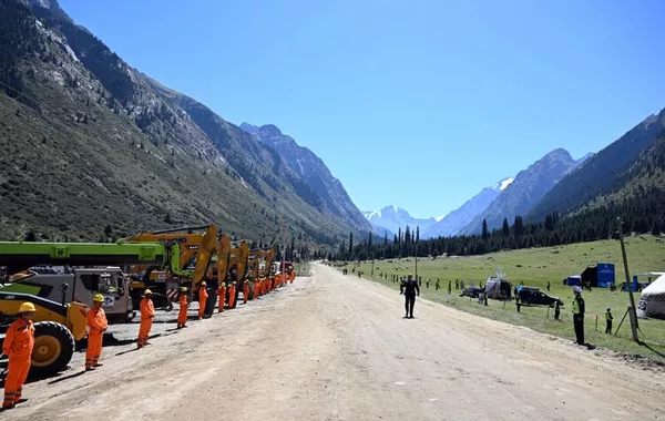 Kyrgyzstan Launches Construction of Key Highway Linking to China’s Xinjiang