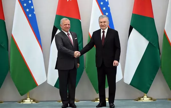Uzbek President, Jordan’s King Abdullah II Hold Official Talks in Samarkand