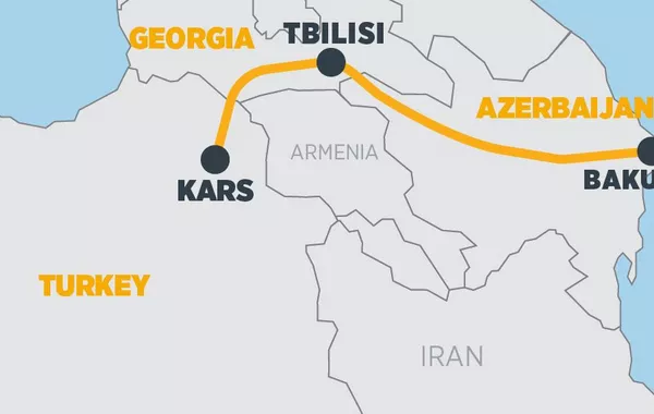 Baku-Tbilisi-Kars Railway Capacity to Triple by End of 2025
