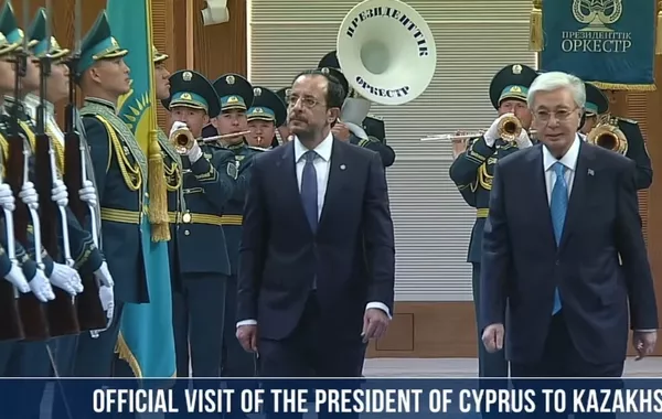 Kazakh Leader Welcomes Cyprus President in Astana - VIDEO