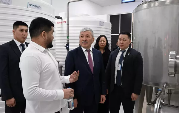 Kyrgyz Entrepreneurs Open Modern Water Plant in UAE