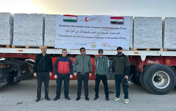Dushanbe Sends New Humanitarian Aid to Gaza