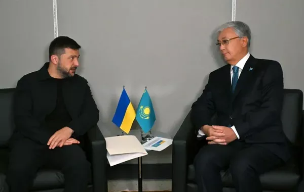 Kazakhstan, Ukraine Discuss Closer Economic, Humanitarian Ties at UN Assembly