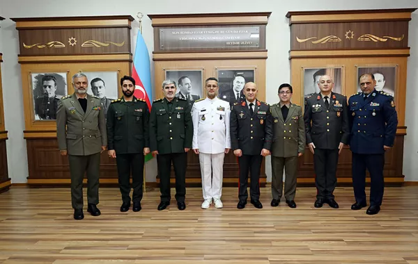 Iran’s Supreme National Defense University Delegation Visits Azerbaijan