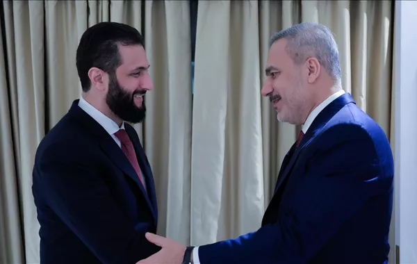 Turkish Foreign, Defense Ministers and Intelligence Chief Visit Syria